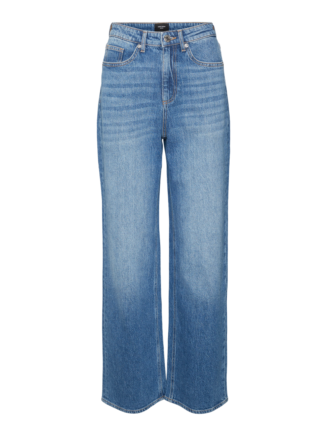 VMTESSA Wide Jeans - Medium Blue Denim